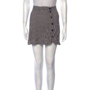 COPY - Reformation Plaid Print Mini Skirt, Size Small/Medium